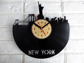 Zegar winylowy Nowy Jork NY