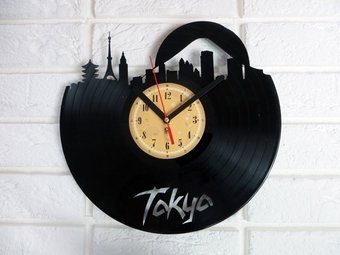 Zegar winylowy Tokyo