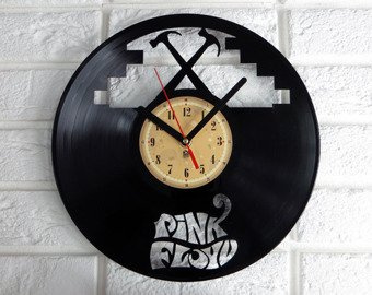 Zegar winylowy - Pink Floyd The Wall