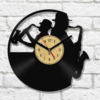 Zegar winylowy Jazzowy II