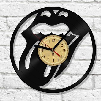 Zegar winylowy Rolling Stones
