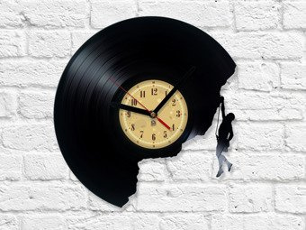 Zegar winylowy Wspinaczka / Climbing