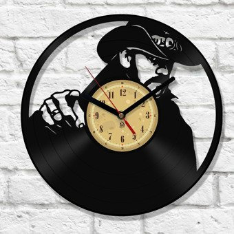 Zegar z płyty winylowej Lemmy Kilmister Motorhead