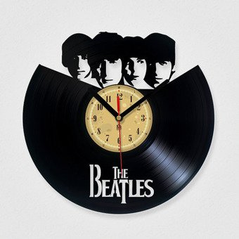 Zegar winylowy The Beatles
