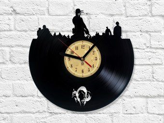 Zegar winylowy - Metal Gear Solid