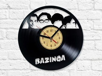 Zegar winylowy - Teoria Wielkiego Podrywu