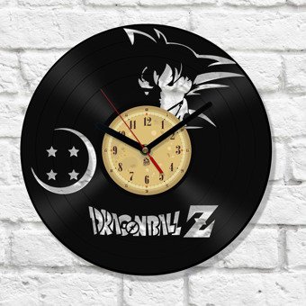 Zegar z płyty winylowej Dragon Ball Z